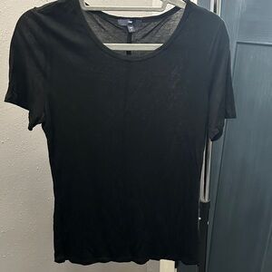 GAP Black Short Sleeve Tee